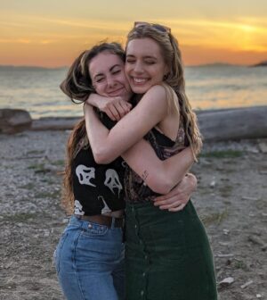 Anja Savcic Instagram - 💗💗eeeekkk what a dream to be starring in a ROM COM! Enjoy this lil’ photo dump featuring the many people I fell in love with (on and off screen)! Here’s to the sunsets, romance and many, many belly laughs 💗 CAN’T WAIT TO SHARE