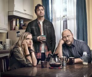 Anja Savcic Instagram - Happy almost New Year- all three seasons of Loudermilk hit NETFLIX tomorrow!

If me passed out with a sleep apnea machine isn’t funny enough for you then I’m positive some of my favourite people @willsasso #RonLivingston @brianregancomedian @laura_mennell  @benrogersmusic or @rickyblitty (amongst others) will be 🧡🧡🧡🧡🧡