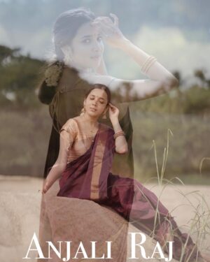 Anjali Raj Instagram - and we have come one full ⭕️ again 
so… thankyou , next✨🫶🏼

📸: @aneeshminaloor_photography @kiran_k_premadas 

#photooftheday #saree #fashionshoot #instagood