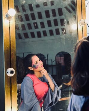 Anjali Raj Instagram - 🫧glup glup🐟🫧

📸: @newton_tamilarasan 

#SOD #theatre #production #bts