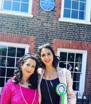 Anjli Mohindra Instagram - ‘Women fall through the cracks, women of colour plummet through them’ said 
@tweeter_anita of legend SOPHIA DULEEP SINGH, and because of her our Punjabi Princess has received a Blue Plaque! To see the name ‘Singh’ next to the word ‘Suffragette’ is enough to awaken the lion in us all!