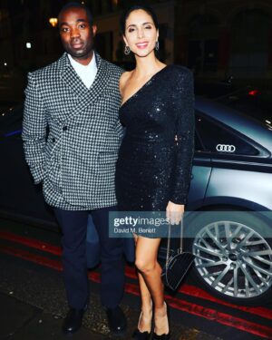 Anjli Mohindra Instagram - My first time to the @bifa_film awards and got to witness (2) this inimitable and gorgeous human @_vinette take home Best Supporting Actress! 
And dress up with my other disgustingly talented pal (3). 
@nikkiwillsphotography