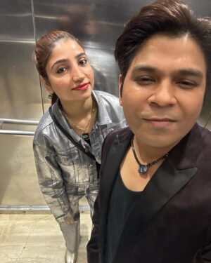 Ankit Tiwari Instagram - May your special day  surrender with happiness, filled with laughter, wrapped with pleasure, brightened with fun, blessed with love , remember with joy,…. And enriched with hopes , HAPPY BIRTHDAY @bhagyashree.online ❤️❤️

#bhagyashree #birthday #beauty #beautiful #pallavi #pallavitiwari #ankittiwari #ankittiwarionline #ankitans