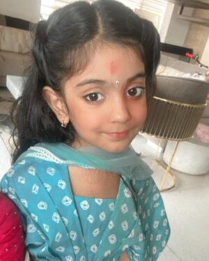 Ankit Tiwari Instagram - My baby girl 
Aryaa Tiwari ❤️

#aryaatiwari