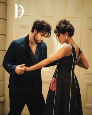 Ankur Rathee Instagram - "Ankur and Sonia Rathee Return in Splendor: The Door Magazine's First Celebrity Cover Stars Shine Once Again! @ankurratheeofficial
@soniarathee

Their unwavering support has been a cornerstone for The Door, inspiring our team to reach new heights since 2021. We extend heartfelt gratitude to Ankur and Sonia Rathee for their trust and commitment."

Magazine @thedoor_official 
Featured @ankurratheeofficial @soniarathee
Photographer & Creative Director @dhruv_vohraphotography
Fashion Director & Stylist - @jennetdwilliam
Head Stylist @yyashvilakhani
Makeup artist @makeup_by_nainaa
Hair stylist @amehra16
Assistant Stylist @princyypatell_
Assistant photographer @b.runphotography
Post production - @radicalworld99

Cover Design @hesha.shah

On Ankur 
Outfit @oshinsarin 
Shoes @regalshoes.in 
Ring and Neckpiece @mogassuni 

On Sonia 
Earings @enarajewellery
Bracelet @atrangibykritika 
Shoes @sole_weavers