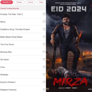 Ankush Hazra Instagram - #Pushpa jhukta Nehi islie no.1 pe Hain.. but we are happy to be at no.2 just 2days before release.. 😄😄 .. #Mirza #releasing11thapril .. love u all @ankushmotionpictures