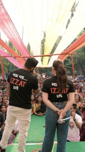 Ankush Hazra Instagram - #MIRZA at Bidhannagar College..Thank u for all the love ❤️

#mirza #eid2024 #releasingsoon