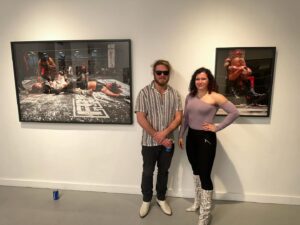 Ann Khozine Instagram - VISITORS exhibition by @nickkarpphotos at NADA East Broadway is open! 🫶🏼 incredible work of art, a dream come true for so many. Please stop by & visit. ❤️