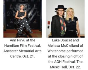 Ann Pirvu Instagram - Right were I want to be 🎬 at an awesome film festival, among incredible creatives, supporting talented friends❤️‍🔥🫶🏻❤️‍🔥
Thank you for capturing this moment
@brentperniacphotography in the latest edition of
@hamiltoncitymag #tbt #arts #life 💋
•
•
•
#TuesdayThoughts #throwback #filmfam @hamiltonfilmfestival @ancastermemorialartscentre #thankyou #HamiltonCityMagazine #onstandsnow