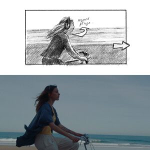 Anna Apter Instagram - De l’intérieur de nos têtes jusqu’à l’écran de ciné, en passant par quelques dessins faits depuis un canapé 🩵 

On a fabriqué ce court film à distance, entre New-York et Ouarzazate, en passant par Paris et évidemment Biarritz. C’était pas volontaire, mais c’était peut-être la meilleure manière de présenter ce nouveau festival international de cinéma, qui met la jeunesse en lumière et accueille les nouvelles manières de faire des films. Merci à toute l’équipe d’avoir rendu ces croquis réels ! 🌊

Le Festival International du Film de Biarritz c’est du 28 juin au 02 juillet 2023 

@festivalnouvellesvagues 
#FestivalNouvellesVagues