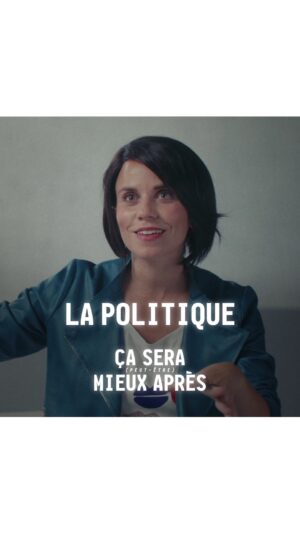 Anna Apter Instagram - La politique, ça sera (peut-être) mieux après. 

Lundi au jeudi. 19.30. @canalplus 
Replay : MyCanal.
(demain je fais une vraie phrase)