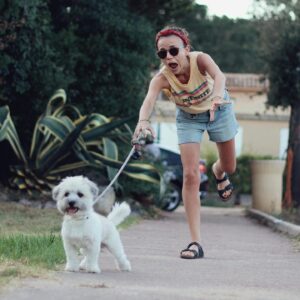 Anna Apter Instagram - Quand je suis avec mon chien de combat venez pas me chercher des noises