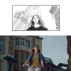Anna Apter Instagram - De l’intérieur de nos têtes jusqu’à l’écran de ciné, en passant par quelques dessins faits depuis un canapé 🩵 

On a fabriqué ce court film à distance, entre New-York et Ouarzazate, en passant par Paris et évidemment Biarritz. C’était pas volontaire, mais c’était peut-être la meilleure manière de présenter ce nouveau festival international de cinéma, qui met la jeunesse en lumière et accueille les nouvelles manières de faire des films. Merci à toute l’équipe d’avoir rendu ces croquis réels ! 🌊

Le Festival International du Film de Biarritz c’est du 28 juin au 02 juillet 2023 

@festivalnouvellesvagues 
#FestivalNouvellesVagues