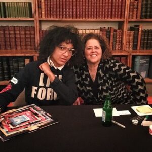 Anna Deavere Smith Instagram - Talked with @esperanzaspalding in the Rare Books room at @strandbookstore on Friday, to launch her new album 'Twelve Little Spells.' It’s much more than an album. It’s a magic potion.