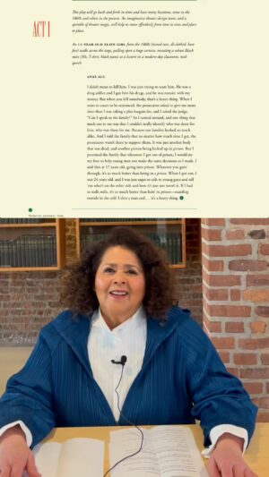 Anna Deavere Smith Instagram - In her play “This Ghost of Slavery,” published in The Atlantic’s December issue, the playwright and actress Anna Deavere Smith used contemporary interviews supplemented with primary-source historical materials to inform characters’ dialogue. Smith spoke with people absorbed into the criminal-justice system, activists, and social-justice workers, many of them associated with the nonprofit organization Chicago CRED, which seeks to help young people ensnared in gangs or the juvenile-justice system. She blended these interviews with 19th-century archives, transcripts, diaries, and historical accounts of Maryland. “I’ve been trying to become America word-for-word for almost four decades,” Smith says.

“This Ghost of Slavery” reveals the power of historical trauma to shape behavior in the present day. Read the full play at the link in our bio. #theatre #BlackHistoryMonth