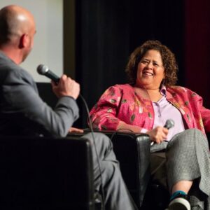 Anna Deavere Smith Instagram - Thank you Austin! Thanks to Center for Public Policy Priorities's Ann Beeson, @zachtheatre's @davesteakley, and @austinfilm. #NotesFromTheField