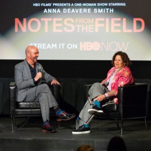 Anna Deavere Smith Instagram - Thank you Austin! Thanks to Center for Public Policy Priorities's Ann Beeson, @zachtheatre's @davesteakley, and @austinfilm. #NotesFromTheField