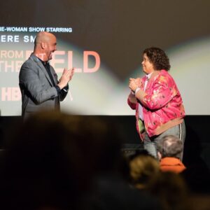 Anna Deavere Smith Instagram - Thank you Austin! Thanks to Center for Public Policy Priorities's Ann Beeson, @zachtheatre's @davesteakley, and @austinfilm. #NotesFromTheField