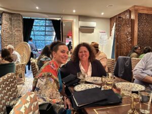Anna Deavere Smith Instagram - With wonderful Sarah Manyika.  Yesterday she spoke at Schomberg Festival about her book “Between Starshine  and Clay”