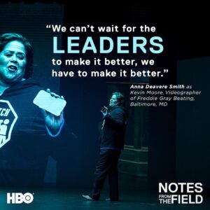 Anna Deavere Smith Instagram - Sometimes we have to go from rage, to grief, to transformation. Feels like a transformation is coming. #NotesFromTheField