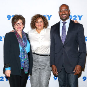Anna Deavere Smith Instagram - How to change the system? Start where you are. Thanks to Valerie Jarrett and Van Jones for last night’s conversation on education and incarceration systems, art, and policy.

Thanks also to Kristi Zea, the director of Notes From The Field, Marcus Shelby, the first artist to work with me on Notes From The Field, Ann Hould-Ward, costume designer, and Len Amato, head of HBO Films, who were in attendance.

Photos: Rod Morata/Michael Priest Photography

@valeriebjarrett @vanjones68 @marcusshelby @92ndstreety @cnn @hbo #NotesFromTheField