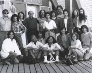 Anna Deavere Smith Instagram - There's NOTHING like a community of poets and writers. Here I am, fully inspired, circa 1983. Squaw Valley Writers Conference. Walks at night in the mountains, under the stars - sharing ideas, encouragement, and possibilities. @communityofwriters