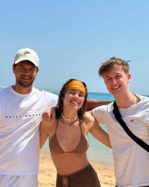 Anna Dvořáková Instagram - Thank u egypt🙏🏽 
 Amazing people and the sun😮‍💨