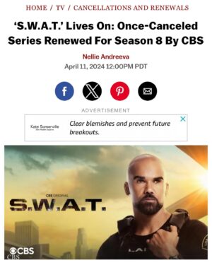 Anna Enger Ritch Instagram - We live to fight another day 💥🖤 
Season 8️⃣ #rollswat @cbstv @sptv @swatcbs