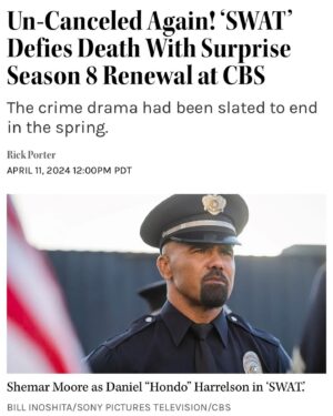 Anna Enger Ritch Instagram - We live to fight another day 💥🖤 
Season 8️⃣ #rollswat @cbstv @sptv @swatcbs