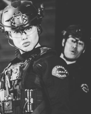 Anna Enger Ritch Instagram - TONIGHT!
6x19 “Bunkies” 8pm @swatcbs 

🖤💥🖤

✍️ @sarahaldersonauthor 
🎬 @ferlandguy 
🤺 @brittany_servidio 
📸 @davinophotostudio