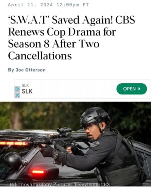 Anna Enger Ritch Instagram - We live to fight another day 💥🖤 
Season 8️⃣ #rollswat @cbstv @sptv @swatcbs