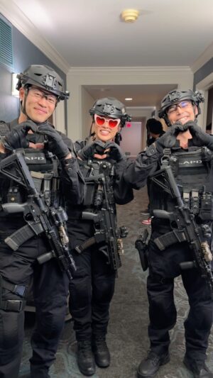Anna Enger Ritch Instagram - Happy Valentine’s Day #SWAT fam. We love you. 🫶🏽

Season 7 premieres this Friday on CBS! 🖤