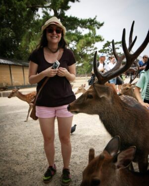 Anna Gras Instagram - Our trips around the sun #🦌#tbw