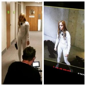 Anna Harr Instagram - More BTS pics of my character, Rhea , from my latest #YA #scifi #feature #film