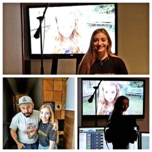 Anna Harr Instagram - ADR session for the #film "Together" , directed by @jamescullenb . I always have so much fun on James' sets! :)