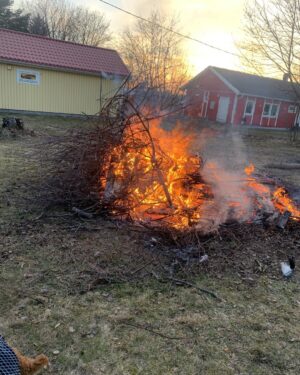 Anna Holmlund Instagram - Trevlig Valborg på er 😊 #majbrasa #ankarsvik
