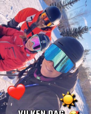 Anna Holmlund Instagram - Det här är också tider…..foto: @zandrafb #sidsjöbacken #biski