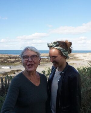 Anna Maiche Instagram - A month after losing one of my grandmothers we lost the other, our dear Mamie. Her family was her everything and boy did we feel it. Whether she was knitting sweaters, baking treats, finding shells with me for hours on the beach, or letting me crawl into her bed at night when I got scared she always found ways to make me feel loved. She was the kind of grandmother that people dream of. I feel her love when I look around the room full of her five boys, their partners, and their children who all care for each other deeply and who miss her immensely. Life won’t be the same without her ❤️‍🩹