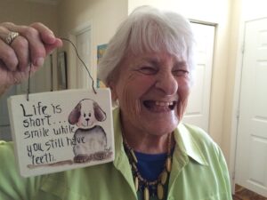 Anna Maiche Instagram - On November 15th my spunky and sassy grandmother, Lala, took her last breath. Throughout her entire life Lala walked her own path and did so unapologetically. She was an artist, a free thinker, a rebel, and an extremely strong woman. 
I know my love for animals comes from her- I wish so badly I could go back to the days of playing on the stacks of hay in her barn while she fed her beloved horses. But for now, I get to see her passion in her art and her strength in my mom’s eyes. I’ll miss watching her on the dance floor, seeing her face light up and say “oooh Annaaaa” when I’d bring her sugary treats, and laughing at her unfiltered comments. 
She was the best Lala around ❤️‍🩹
