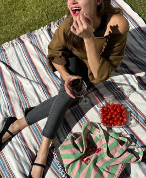 Anna Maiche Instagram - Thank you @rothys for these oh so cute little shoesies and Nico for our adorable little picnic 🥹

“More than 158 million single-use plastic bottles have been turned into our signature thread, which we use to craft all our products. And we've repurposed more than 548,000 pounds of ocean-bound marine plastic (collected from land within 30 miles of coastlines) by using it to knit our bags and accessories.” - Rothy’s. Eco conscious fashion yes pleeeease 👏🏼🌏👏🏼