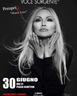 Anna Oxa Instagram - Manca pochissimo...Anna Oxa a Pompei
non mancate Domenica 30 Giugno 2024