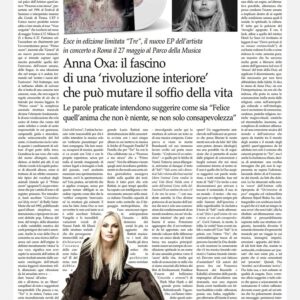 Anna Oxa Instagram - Siamo contenti di condividere con voi, questo articolo che ci è arrivato direttamente dall'autore.
Grazie.