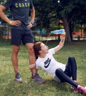 Anna Shepeleva Instagram - Миша говорит к Катару будем готовы,а мне бы к отпуску успеть!) #nike #nikerunning