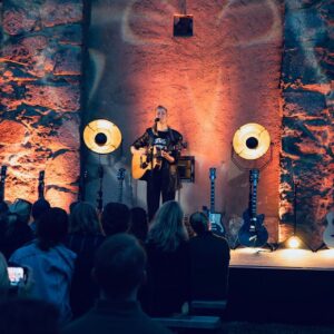 Anna Ternheim Instagram - A few moments capured at the show in Karlskrona two days ago, had a great time playing at this old fortress. Thanks for greeting me with open arms