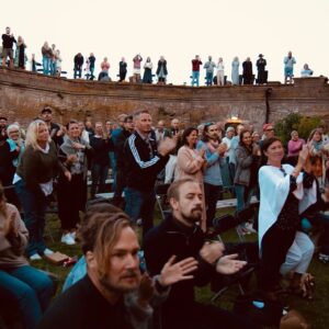 Anna Ternheim Instagram - A few moments capured at the show in Karlskrona two days ago, had a great time playing at this old fortress. Thanks for greeting me with open arms