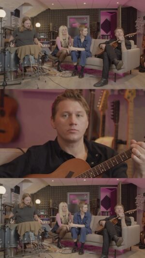 Anna Ternheim Instagram - Acoustic version of Summer Rain, joined by amazing @wherearetheunicorns #såmycketbättre