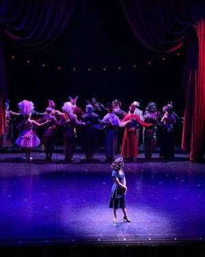 Anna Uzele Instagram - Thank you for the lessons🗽

Showbiz is both fairy godmother and grim reaper. Dreams come true, then you close with a week notice, a fresh marquee goes up, and the world goes round.

Thank you to the show that invited me into the most disciplined and playful version of myself. You taught me how to be a leading lady. 

From self-tape to closing, I wouldn’t change a moment.