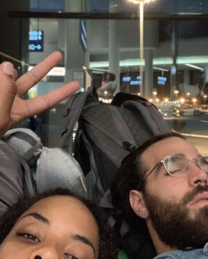 Anna Uzele Instagram - ✨12.19.2020 - Engaged!

This love is a good love. Hasn’t always been, but my goodness we’ve worked so hard. From forbidden youth group crushes dreaming about New York, to 938702 weepy facetimes, to estranged lovers trying to figure out what they believed, to a thousand airport goodbyes, to shattered hearts, to dating other people, to learning to love ourselves, to finding each other in midtown one night, to leaving shame and guilt behind, to couples therapy, to choosing each other every day... I love this love story and am so proud to be living it with you bebe.

Special thanks to @stratfordgriffin for the sparkle ✨