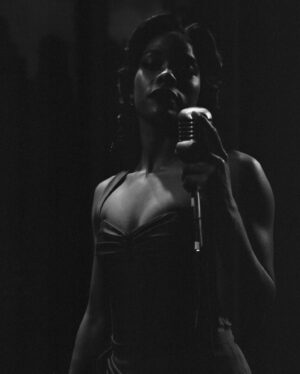 Anna Uzele Instagram - The Saint James has become our sanctuary. We wield music like magic, and dance nightly around K&E’s score til the flames die. We honor New York and the mother of exiles that she is. Come be loved on by this city. All are welcome here. 

@dariusawright plays a photographer in our cast, and captured our world on film. This is New York in 1946 - through Darius’ eyes.

Costumes: @dzakowska 
Wigs: @sabanastyles 
@nynybway