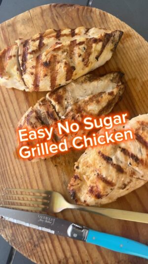 Anna Vocino Instagram - I like to keep grilled chicken on hand for protein in a pinch. If you have citrus, salt, seasoning, and any herb of choice, boom. Make this instead of store bought. Easy peasy. Lime, lemon, salt, pepper, garlic powder, onion powder, and my beloved @villacappelli EVOO. Get that grill fired up. #nosugar #nosugaradded #lowcarbrecipes #glutenfree #glutenfreefood #recipes #chickenrecipes #eathappy